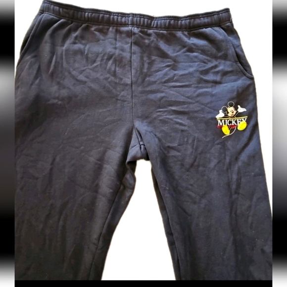 Disneyland Resort Mens Black Mickey Mouse Comfortable Disney Sweatpant JoggerXXL - Picture 13 of 14